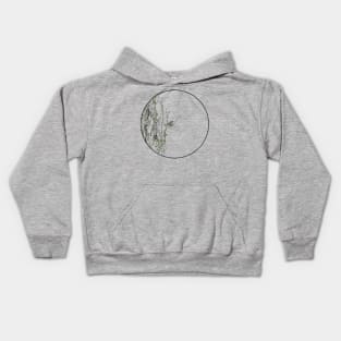 Townsends Warbler in Poplar Tree Kids Hoodie